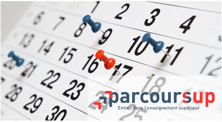 calendrier parcoursup