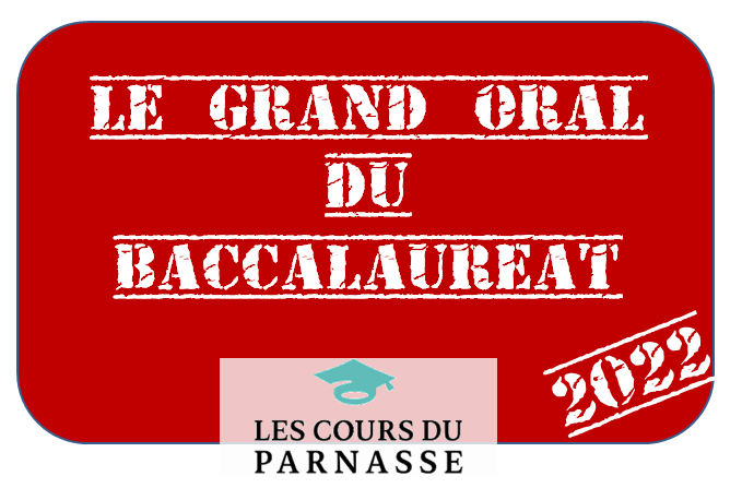 Grand oral du bac 2022