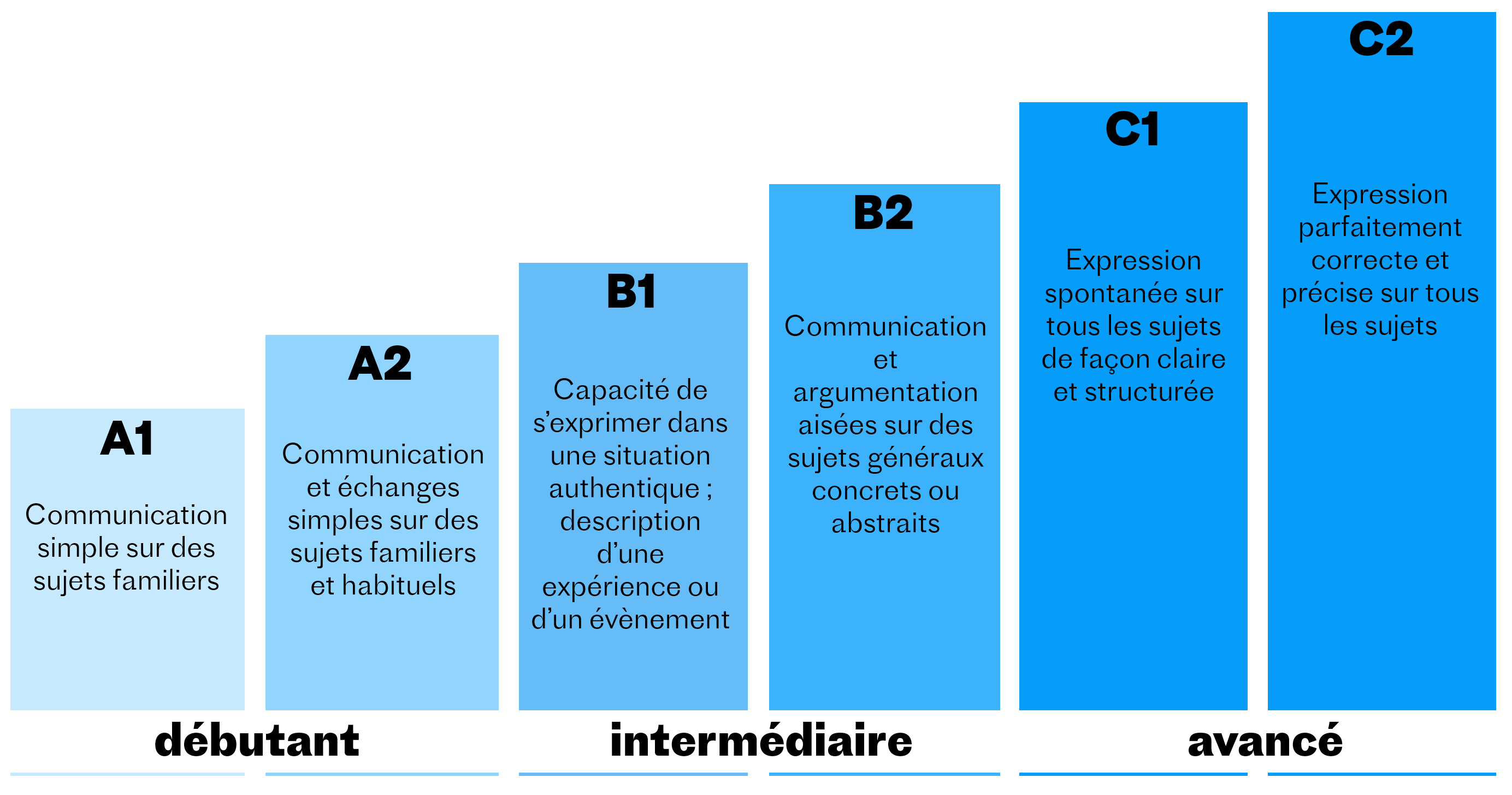 niveau langues