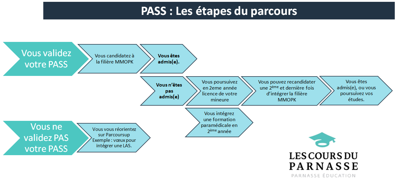 PASS - les étapes du Parcours