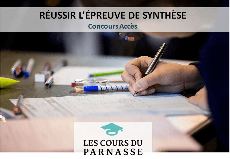 Epreuve de synthèse du concours Accès