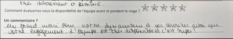 Elève du programme réussir le lycée, classe de Terminale 2022